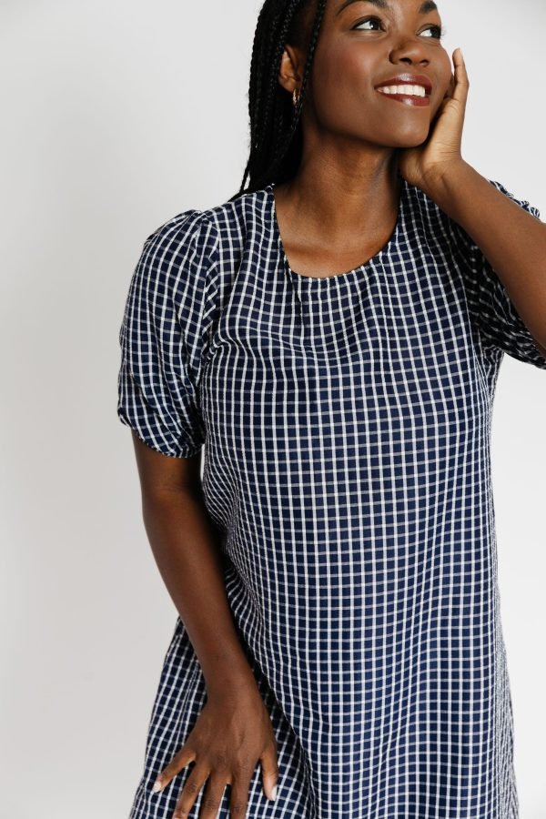 Riverside Dress in Navy