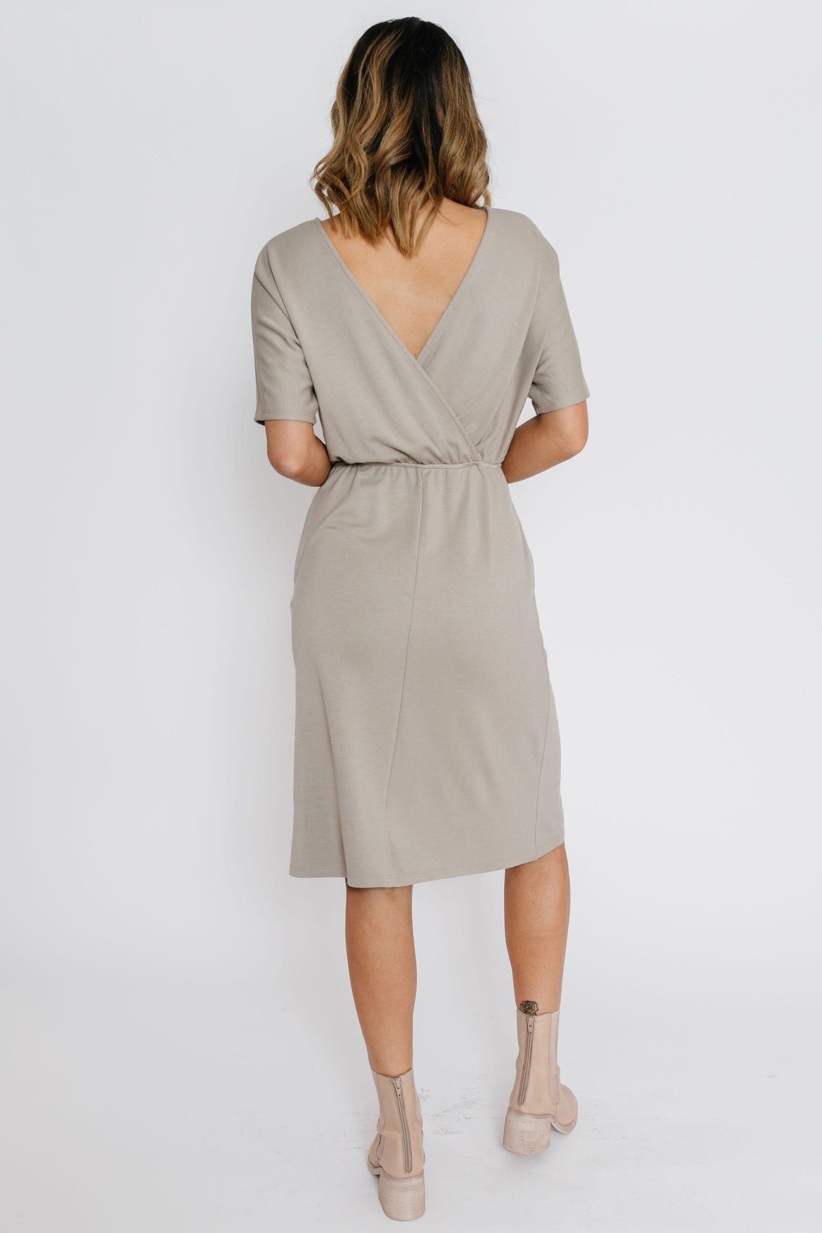 Susan Dress in Khaki - Image 10