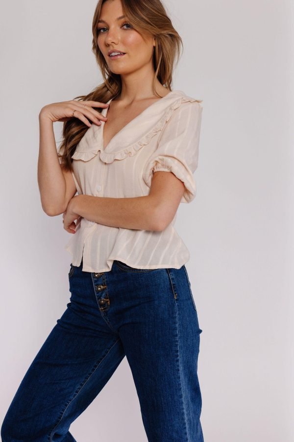 Salzburg Blouse in Light Apricot